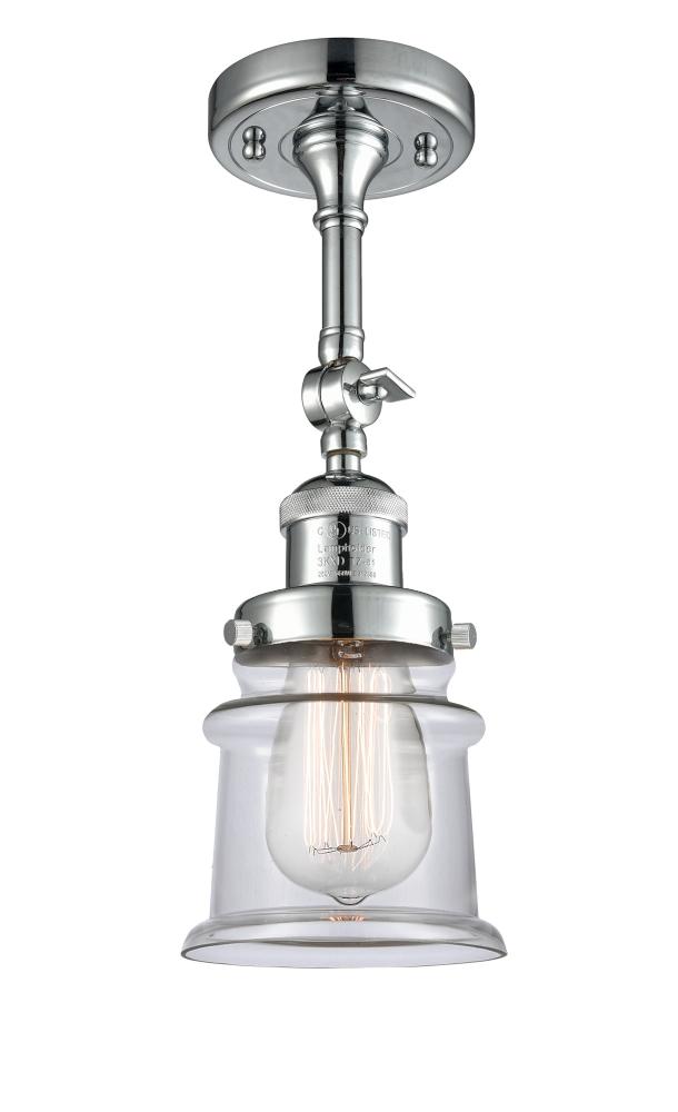Canton - 1 Light - 5 inch - Polished Chrome - Adjustable Semi-Flush Mount