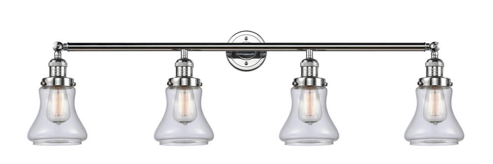 Bellmont - 4 Light - 42 inch - Polished Chrome - Adjustable Bath Vanity Light