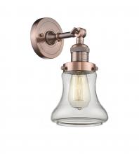 Innovations Lighting 203-AC-G192-LED - Bellmont - 1 Light - 7 inch - Antique Copper - Adjustable Sconce
