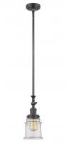 Innovations Lighting 206-OB-G182-LED - Canton - 1 Light - 6 inch - Oil Rubbed Bronze - Stem Hung - Adjustable Mini Pendant