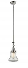 Innovations Lighting 206-PN-G192-LED - Bellmont - 1 Light - 6 inch - Polished Nickel - Stem Hung - Adjustable Mini Pendant