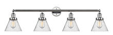 Innovations Lighting 215-PC-G44-LED - Cone - 4 Light - 44 inch - Polished Chrome - Adjustable Bath Vanity Light