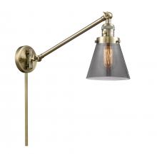 Innovations Lighting 237-AB-G63-LED - Cone - 1 Light - 8 inch - Antique Brass -Adjustable Swing Arm